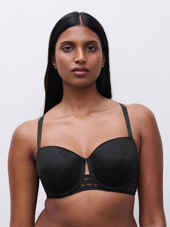 Chantelle PULP | POISON - Chantelle PULP Poison Demi T-Shirt Bra Black - 1