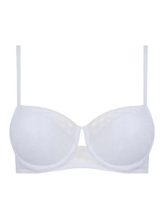 Chantelle PULP | POISON - Chantelle PULP Poison Lightly Lined Demi Bra White - 2