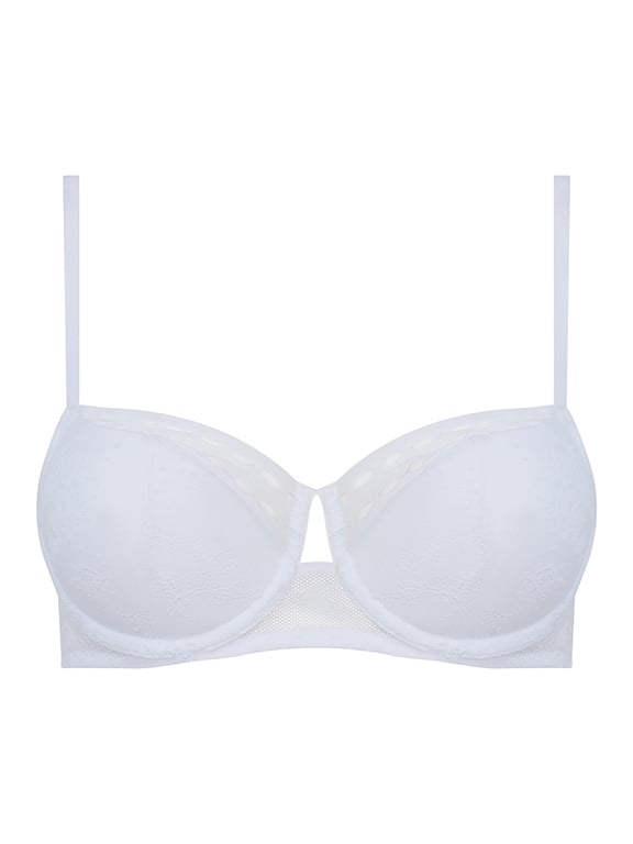 Chantelle PULP | POISON - Chantelle PULP Poison Lightly Lined Demi Bra White - 2