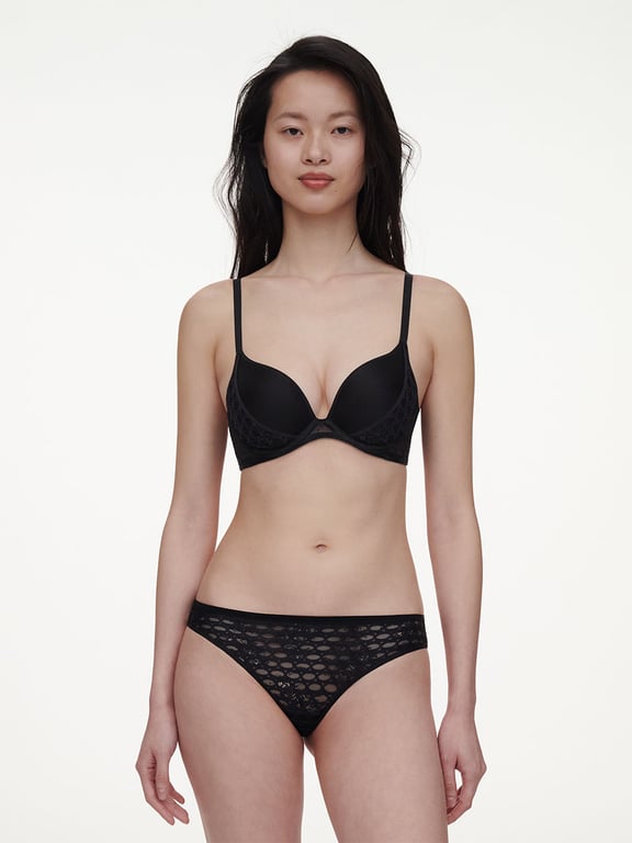 Chantelle PULP Poison Push-Up Bra Black - 4