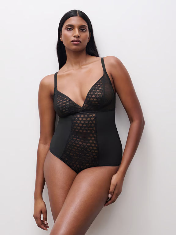 Chantelle PULP Poison Lace Bodysuit Black - 4