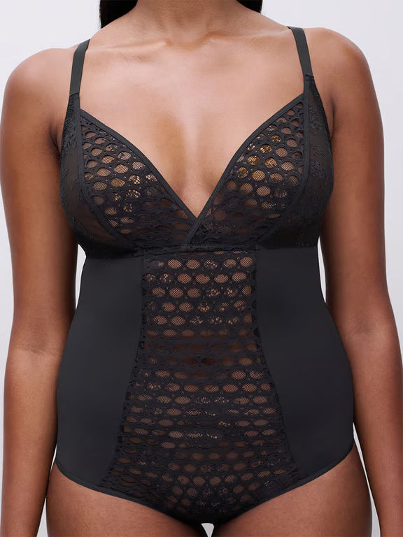 Chantelle PULP Poison Lace Bodysuit Black - 3