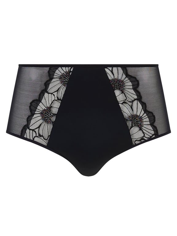 Chantelle PULP Lush High Waist Full Brief Festive Black - 1