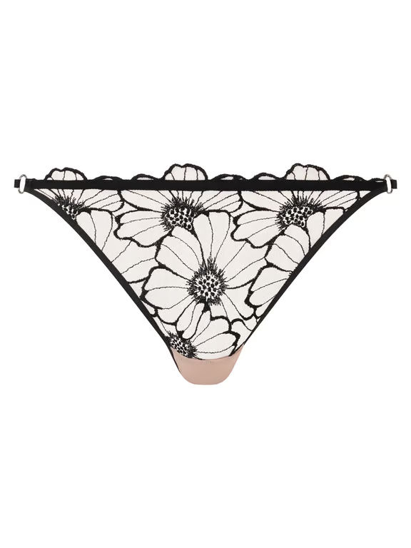 Chantelle PULP Lush Thong Black/Rose - 1