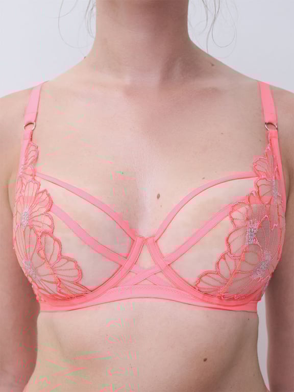 Chantelle PULP Lush Unlined Underwire Bra Bubblegum - 3