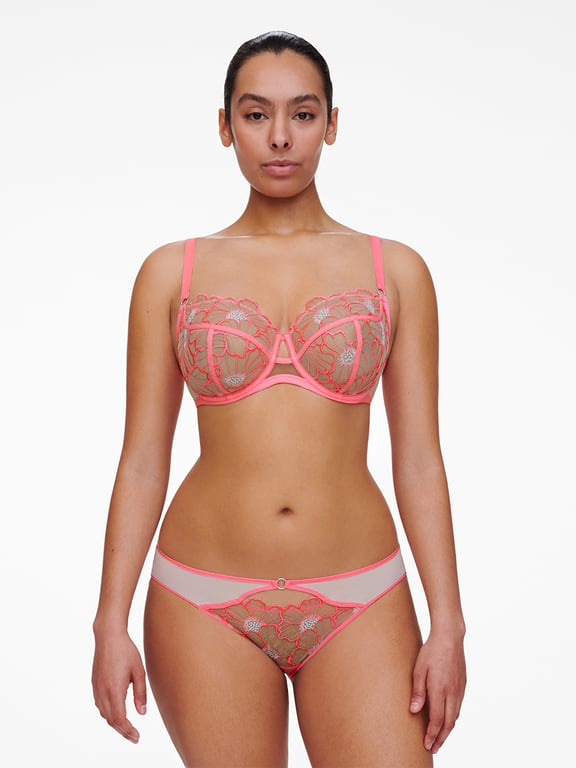 Chantelle PULP Lush Unlined Demi Bra Bubblegum - 4