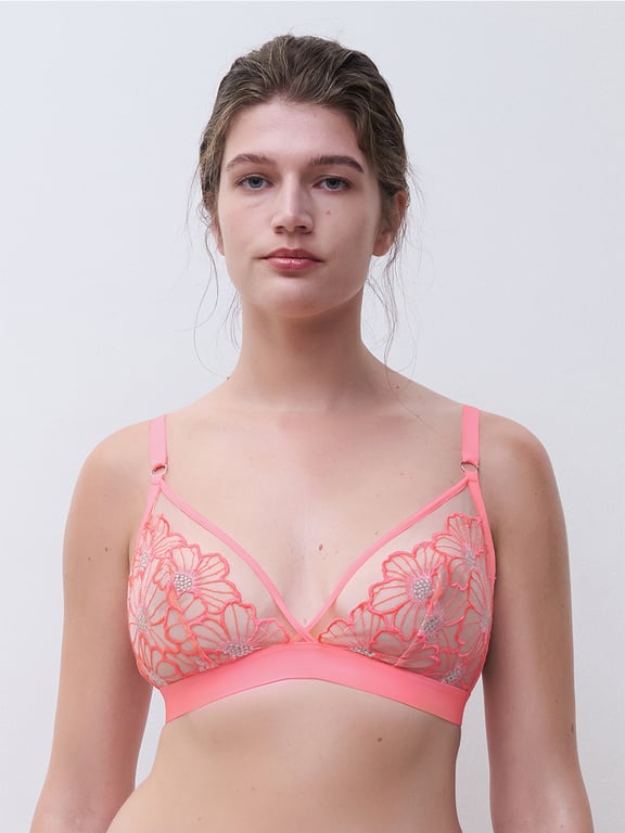 Chantelle PULP | LUSH - Chantelle PULP Lush Wireless Bralette Bubblegum - 1
