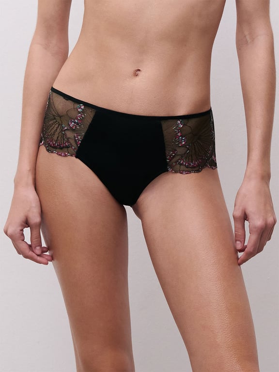 Chantelle PULP Lily Cheeky Lace Hipster Romantic Black - 0