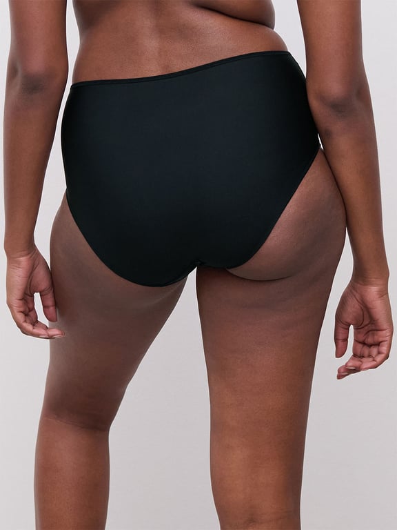 Chantelle PULP Lily High Waist Full Brief Romantic Black - 2