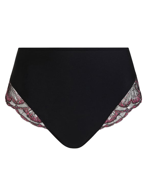 Chantelle PULP Lily High Waist Full Brief Romantic Black - 1