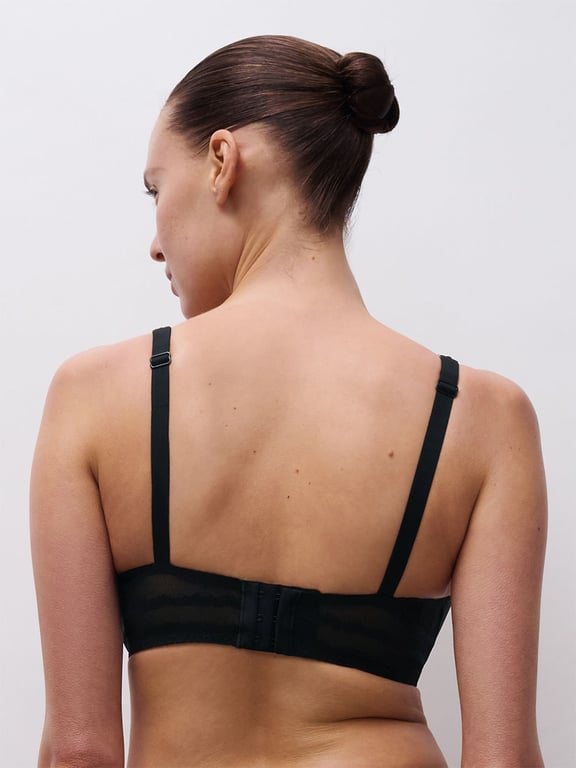 Chantelle PULP Lily Push-Up Bra Romantic Black - 2