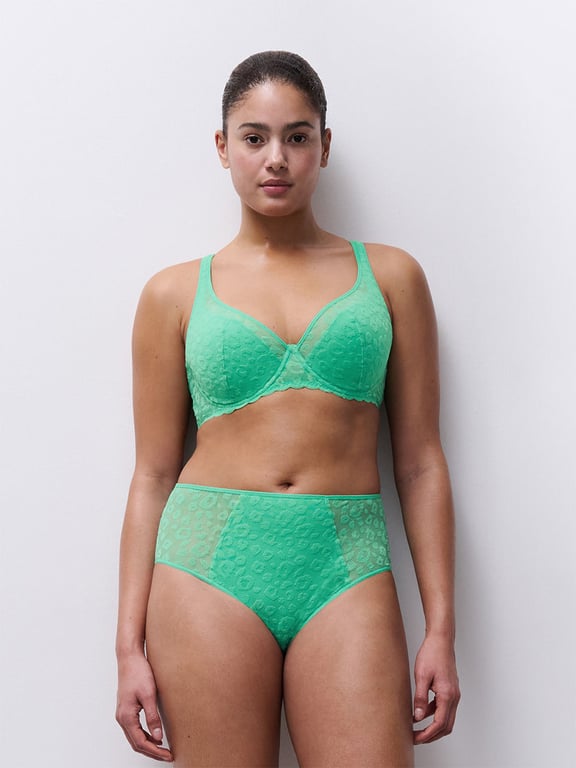 Chantelle PULP | GIRLS - Chantelle PULP Girls Plunge Contour Bra Firefly - 1