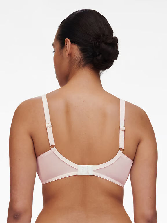 Champs Elysees Lace Full Coverage Unlined Bra Waterlily Pink Multico - 1