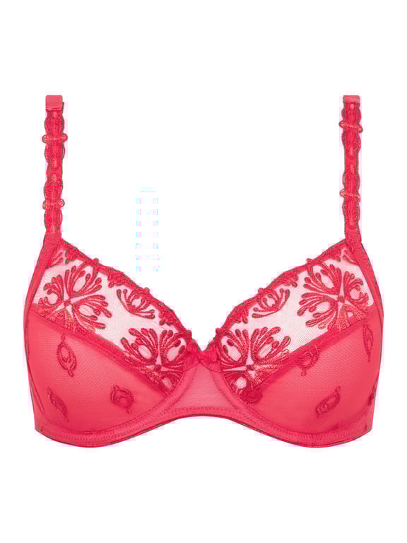 Chantelle | CHAMPS ELYSEES - Champs Elysees Lace Full Coverage Unlined Bra Sweet Velvet - 2