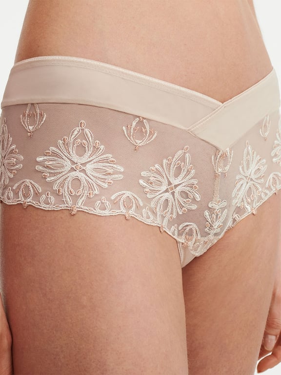 Champs Elysées Lace Hipster Nude Cappuccino - 2