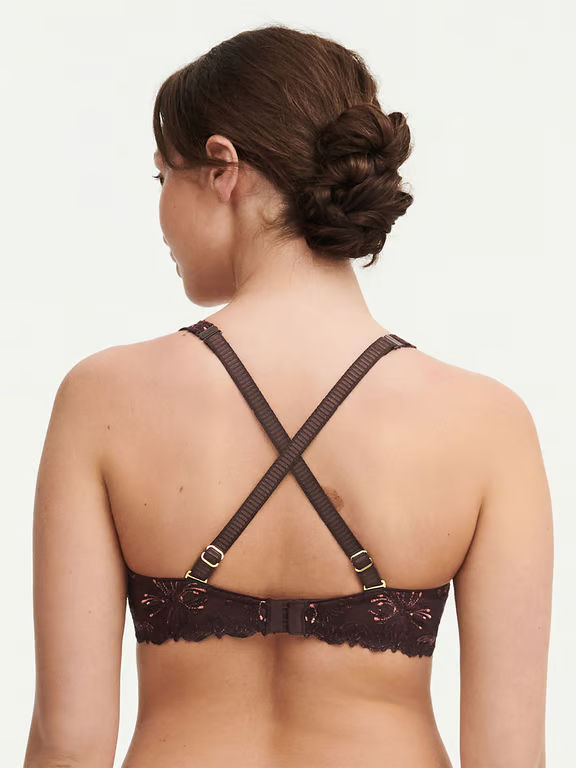 Champs Elysées Smooth Custom Fit Bra Glossy Brown - 3