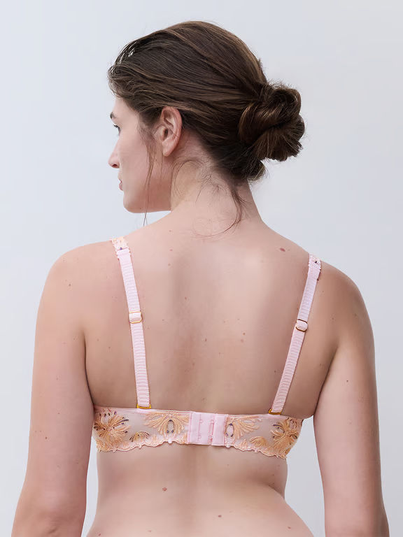 Champs Elysees Smooth Custom Fit T-Shirt Bra Waterlily Pink Multico - 2