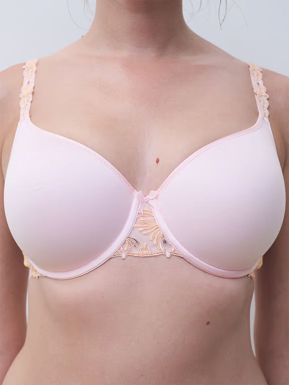 Champs Elysees Smooth Custom Fit T-Shirt Bra Waterlily Pink Multico - 3