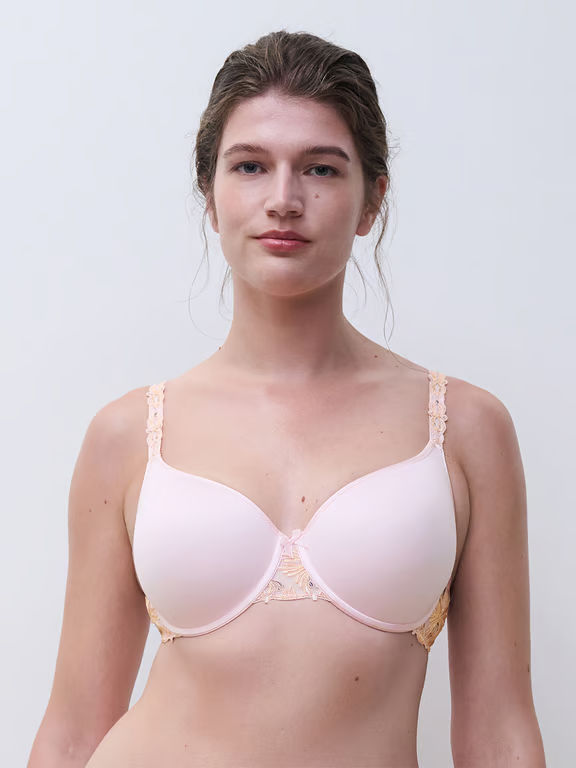 Chantelle | CHAMPS ELYSEES - Champs Elysees Smooth Custom Fit T-Shirt Bra Waterlily Pink Multico - 1