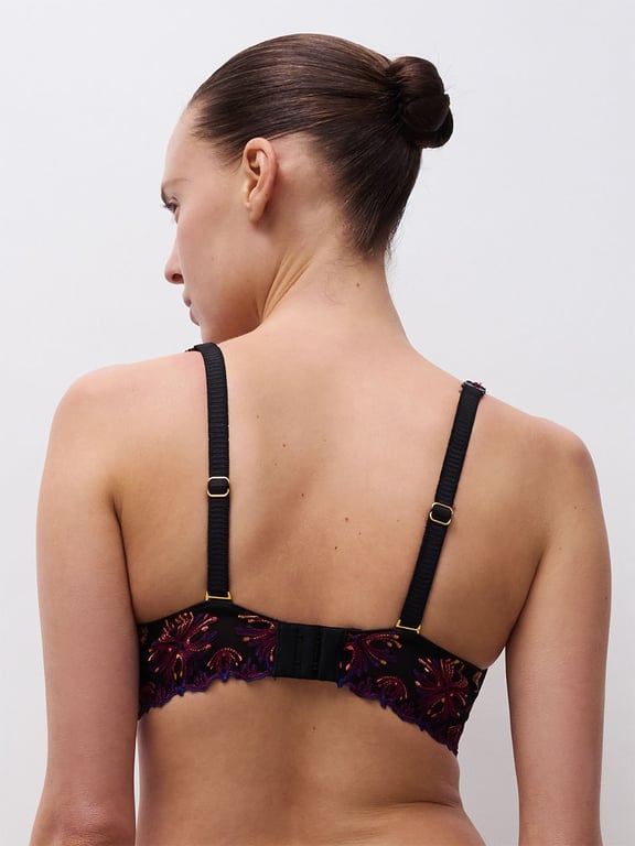 Champs Elysees Smooth Custom Fit T-Shirt Bra Black Jewels - 2