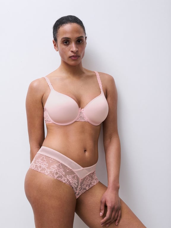 Chantelle | Champs Elysees - Champs Elysées Smooth Custom Fit Bra Pink Cloud - 1