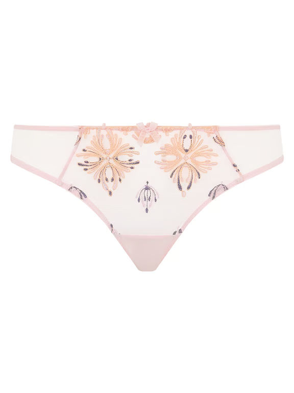 Champs Elysees Lace Thong Waterlily Pink Multico - 1