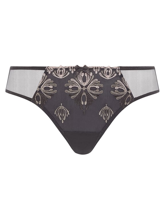 Chantelle | CHAMPS ELYSEES - Champs Elysees Lace Thong Blushed Ash - 2