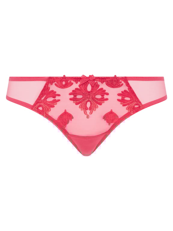 Chantelle | CHAMPS ELYSEES - Champs Elysees Lace Thong Sweet Velvet - 2