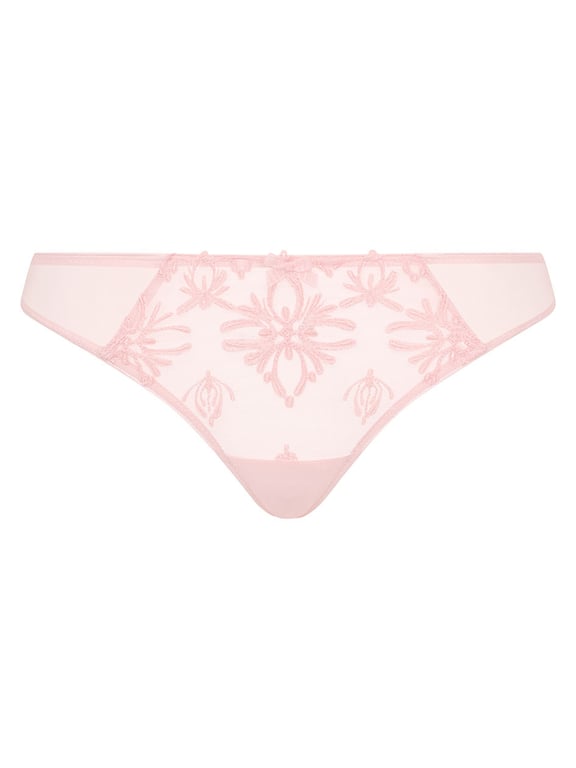 Chantelle | Champs Elysees - Champs Elysées Lace Thong Pink Cloud - 2