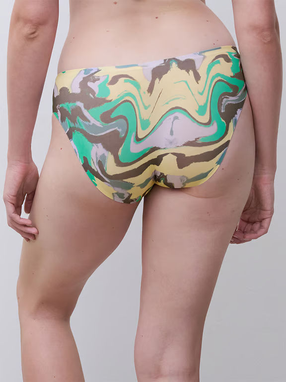 Softstretch Bikini Chromatica Waves Print - 2