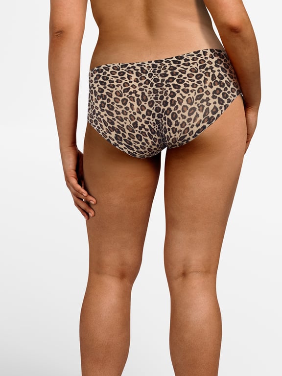 SoftStretch Hipster Leopard Nude - 1