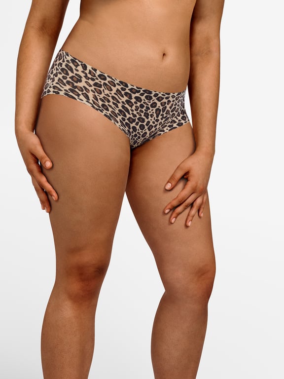 SoftStretch Hipster Leopard Nude - 0