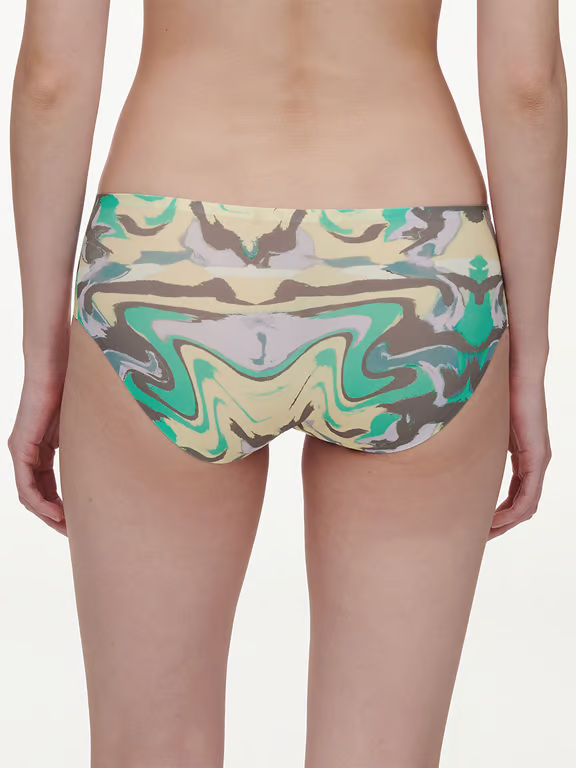 Softstretch Hipster Chromatica Waves Print - 2