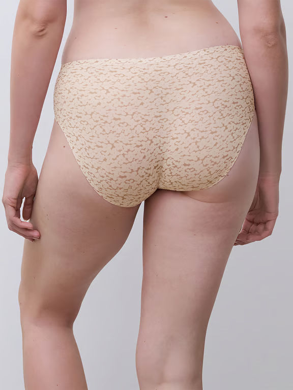 Softstretch Hipster Norah Nude Print - 2