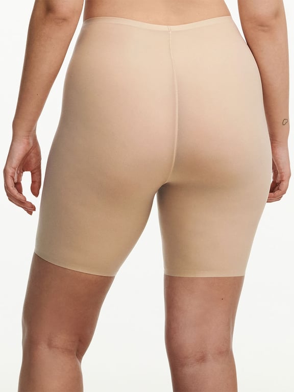 SoftStretch High Waist Mid-Thigh Short Nude Sand - 1