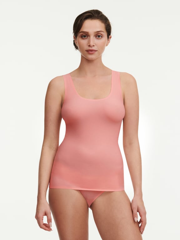 SoftStretch Smooth Tank Top Candlelight Peach - 2