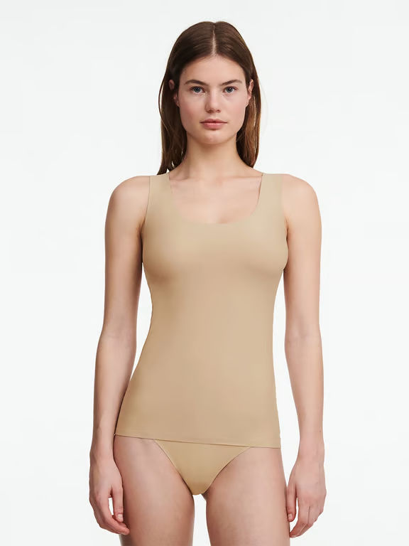 SoftStretch Smooth Tank Top Nude Sand - 0