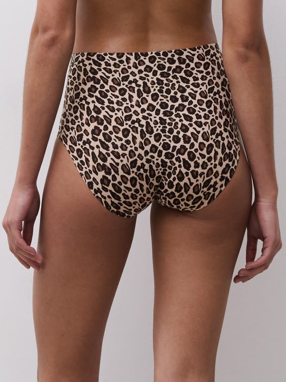 SoftStretch Brief Leopard Nude - 2