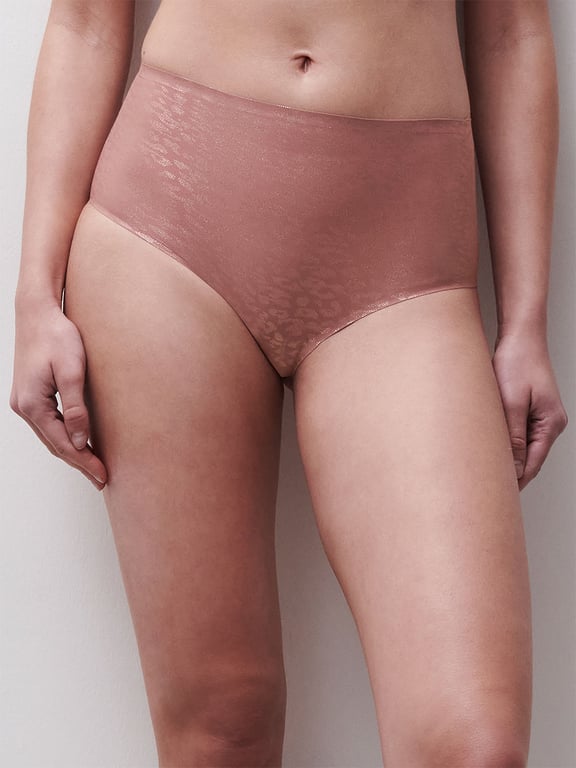Softstretch Brief Pink Leo Shimmer - 0