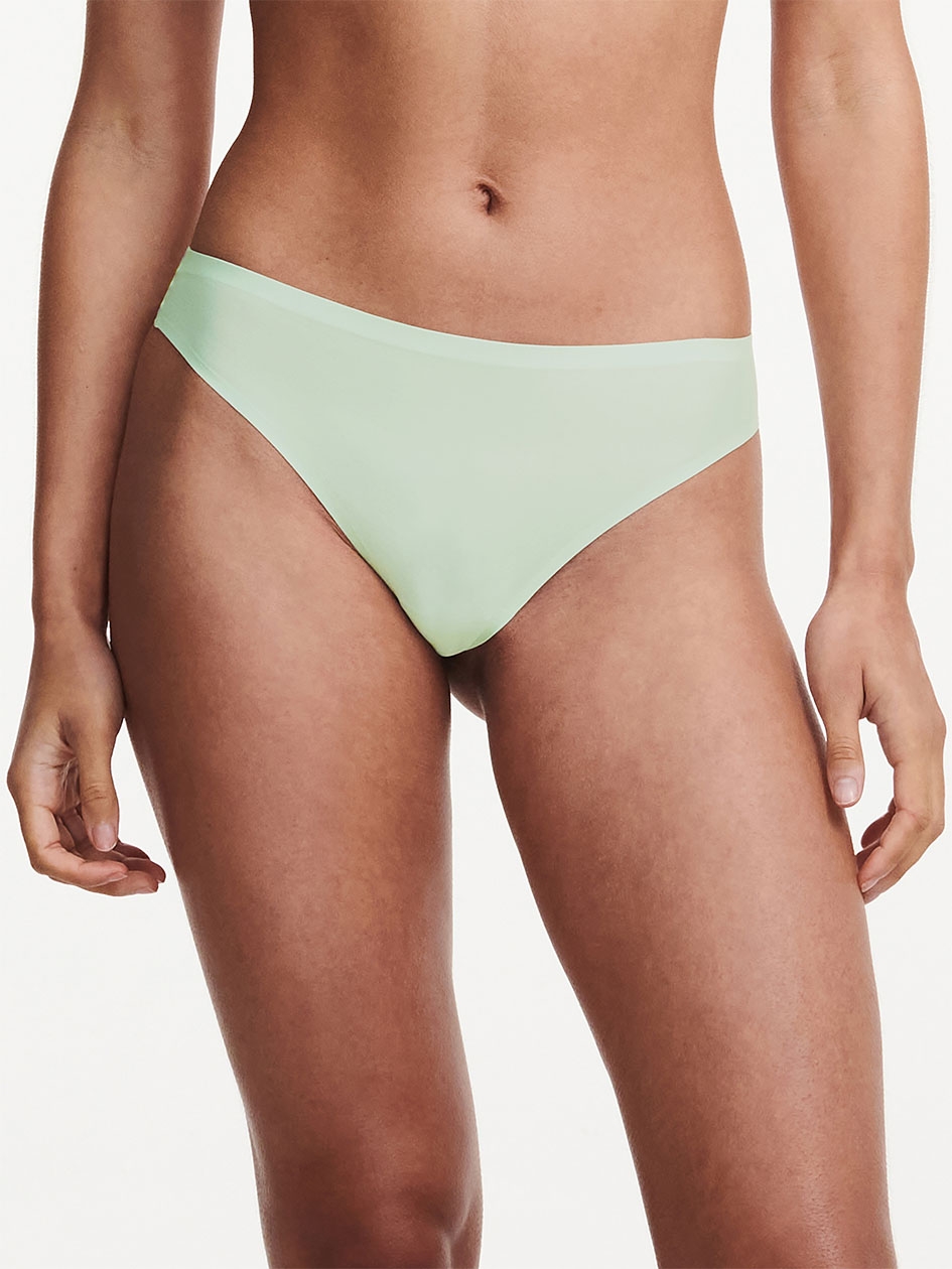 SoftStretch Thong Green Lily