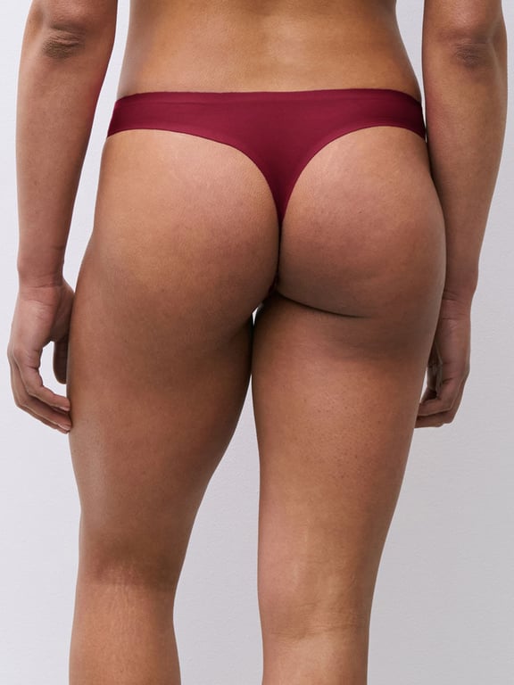 Chantelle | SoftStretch - SoftStretch Thong Red Raspberry - 2