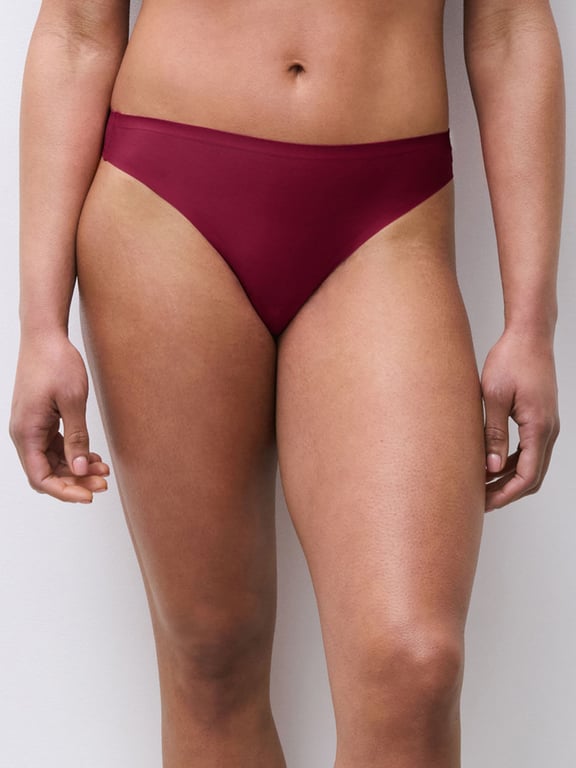 Chantelle | SoftStretch - SoftStretch Thong Red Raspberry - 1