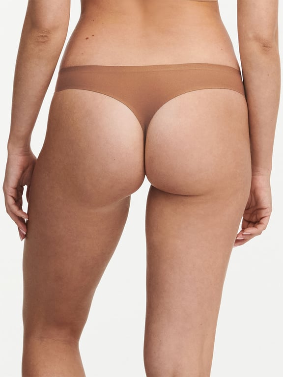 SoftStretch Thong Cocoa Brown - 1