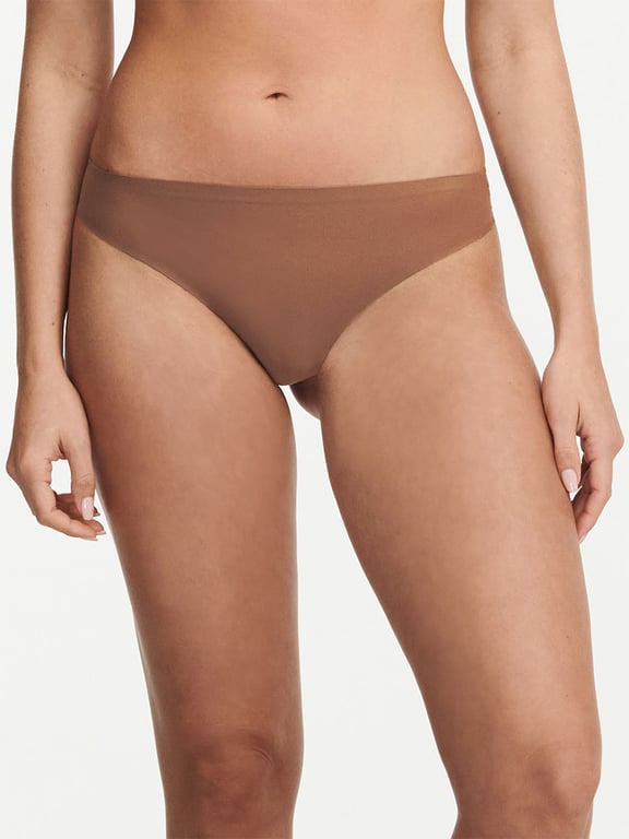 Chantelle | SoftStretch - SoftStretch Thong Cocoa Brown - 1