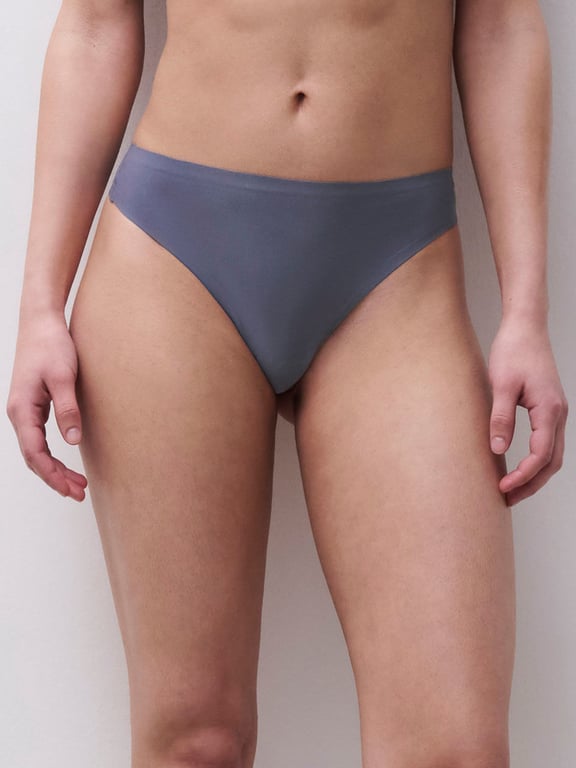 Chantelle | SoftStretch - Softstretch Thong Slate Grey - 1