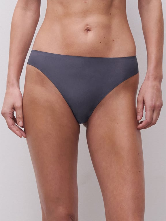 Softstretch Thong Dark Charcoal - 0
