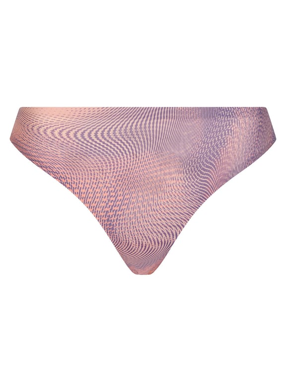Softstretch Thong Iris Print - 1