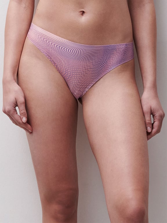Softstretch Thong Iris Print - 0