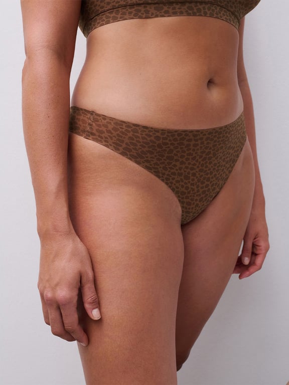 Softstretch Thong Wild Brown - 3