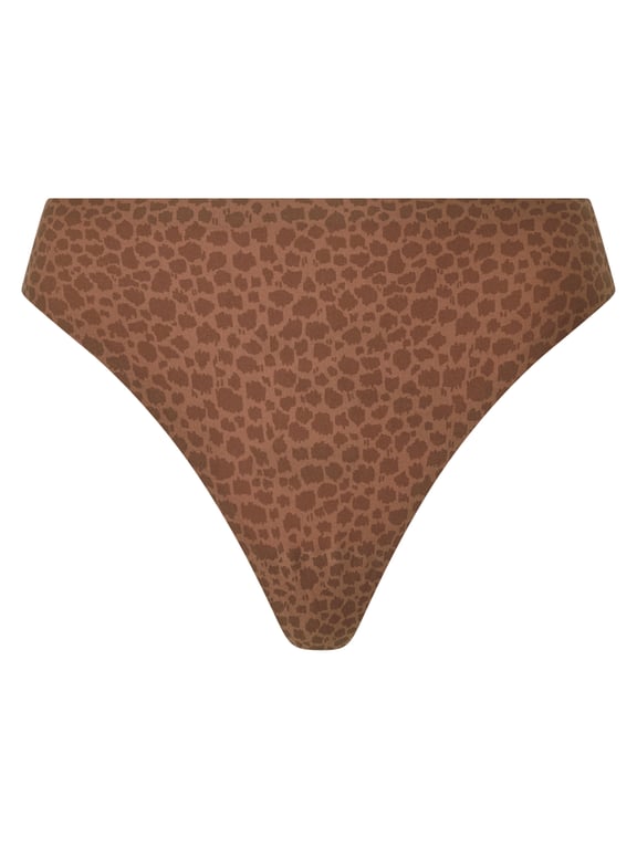 Softstretch Thong Wild Brown - 1